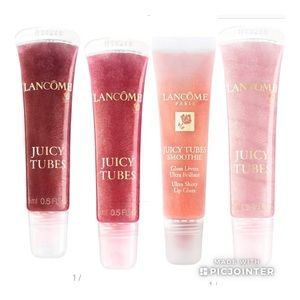 Lancôme Juicy Tube 4 lip glosses